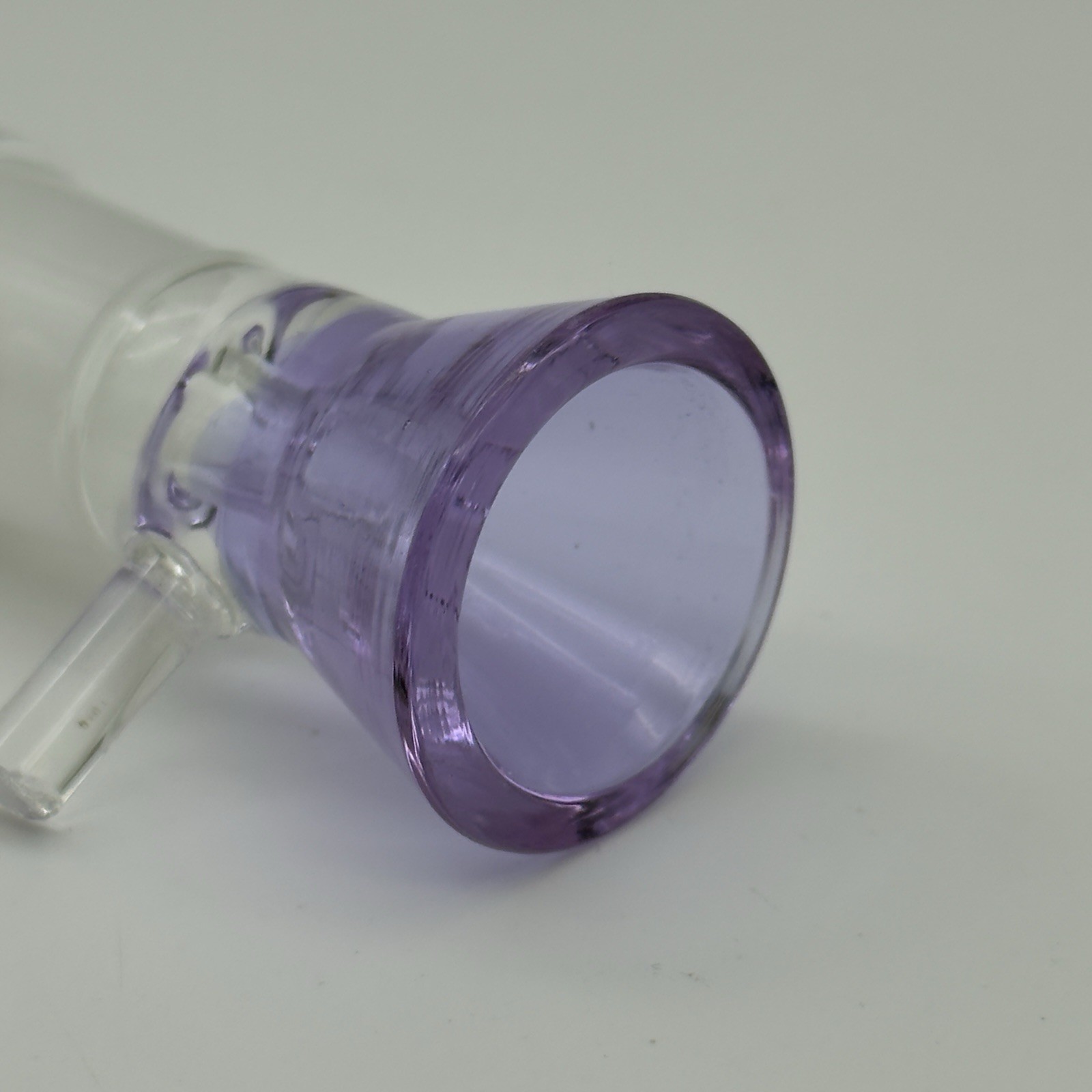 Glass Slide Bowl Female 18mm Thick Hookah Bong Bowl Slider Head Piece – Purple