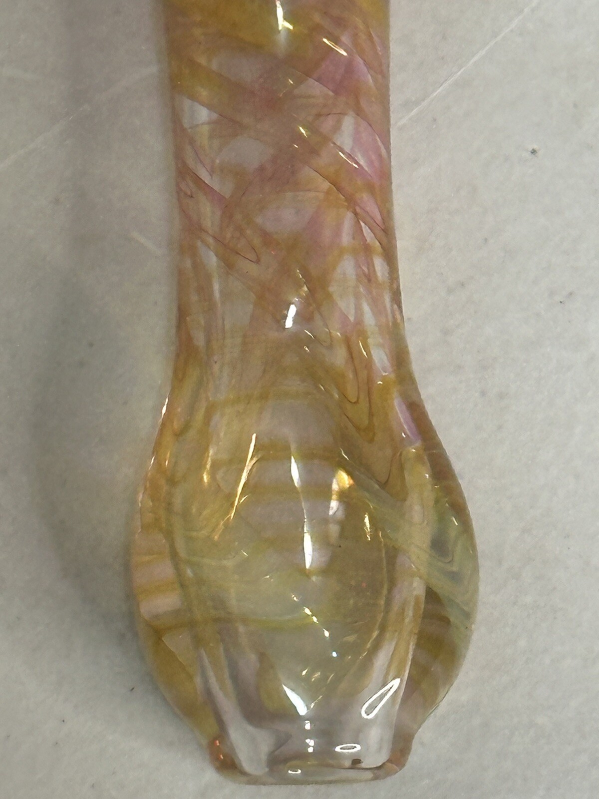 Vintage 3” The Simpsons Homer Glass Chillum Bowl Hand Pipe Millie *RARE*