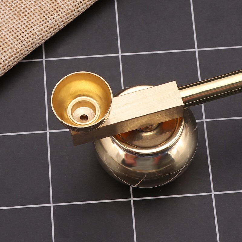 1Pcs Brass Tobacco Smoking Pipe Water Filter Pipe Mini Pipe Water Bottle Pipes