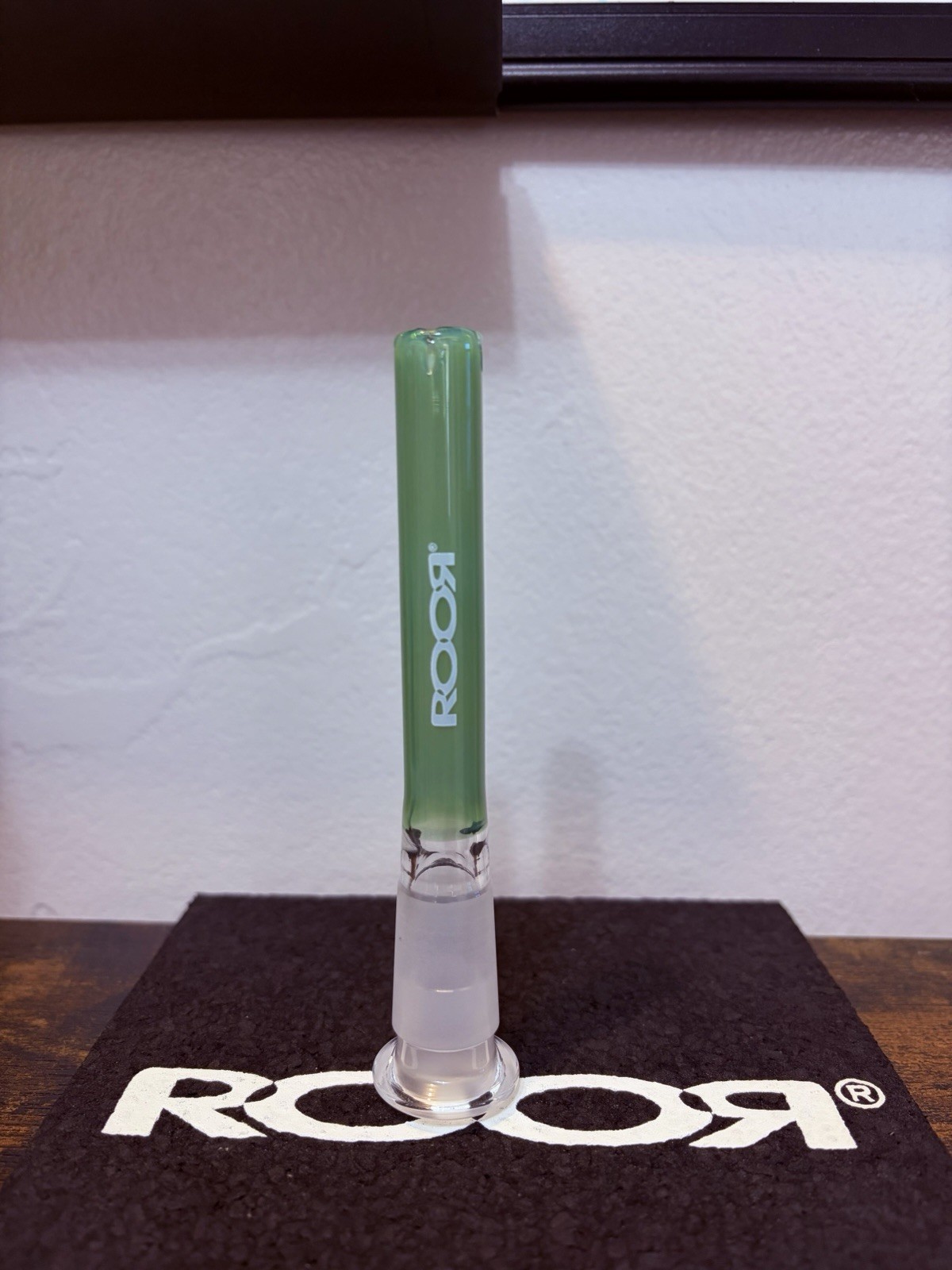 ROOR® Gridded Classic Style Downstem Green 3½”
