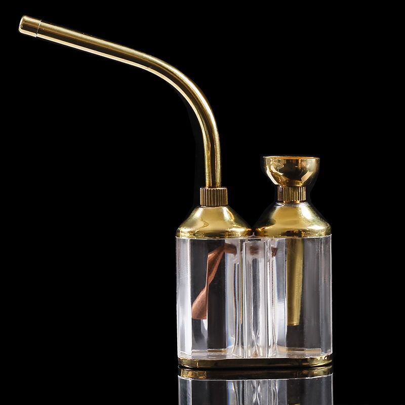 Water Pipe Dual-purpose Glass Smoke Pot Water Pipe Filter Cigarette Holder