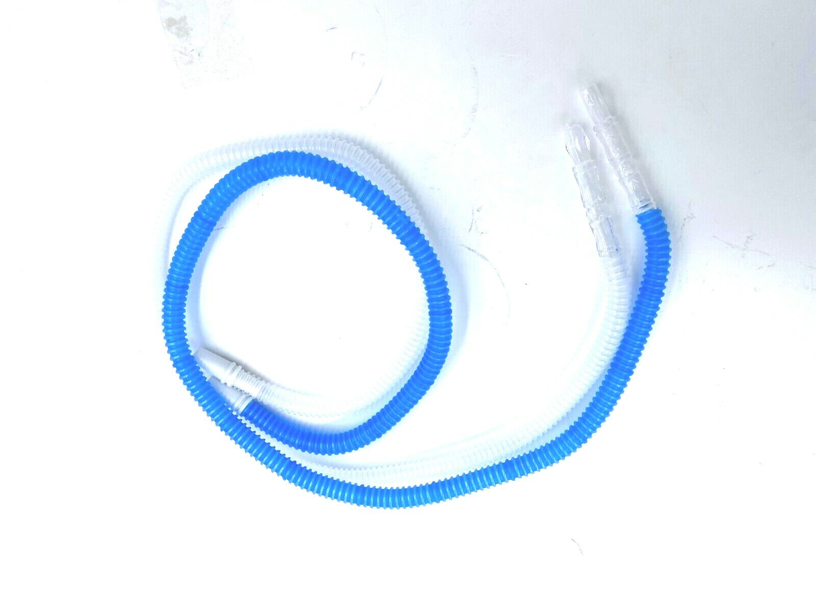 2 Ct Clear Color 48&Prime; Inches Disposable Hookah HOSE Long Handle Washable Medical