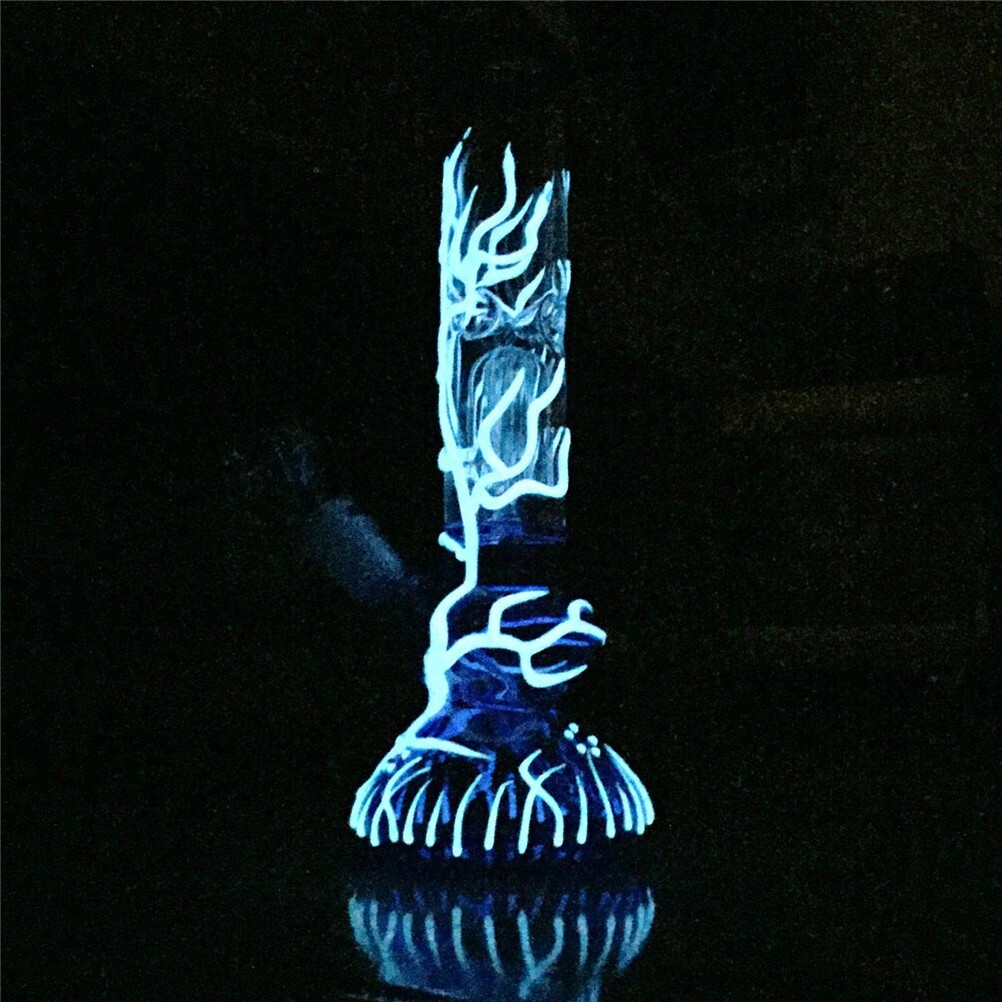 10 » Water Pipe Bong Perc Bong Smoking Hookah Heavy Glass Bongs w/ ICE catcher