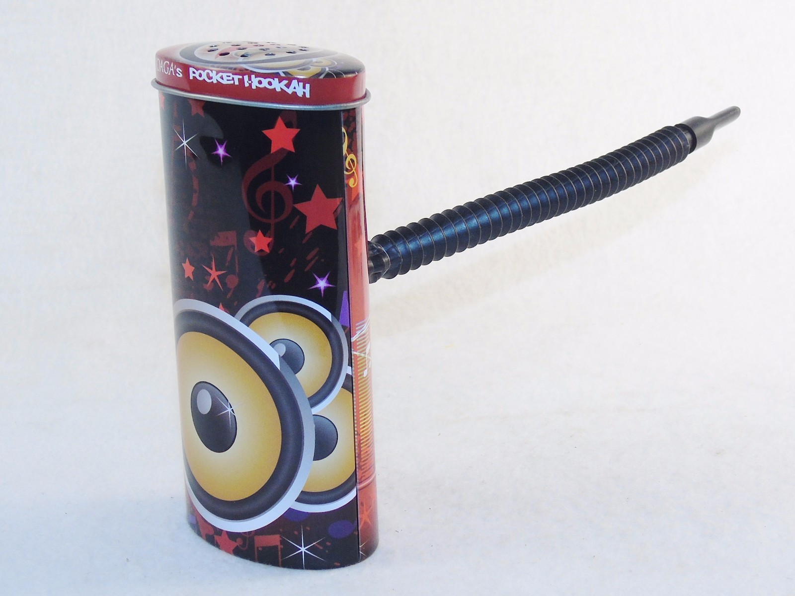 Ayoaga Pocket Hookah ~ Musical Theme ~ Portable, Convenient, Self-Contained