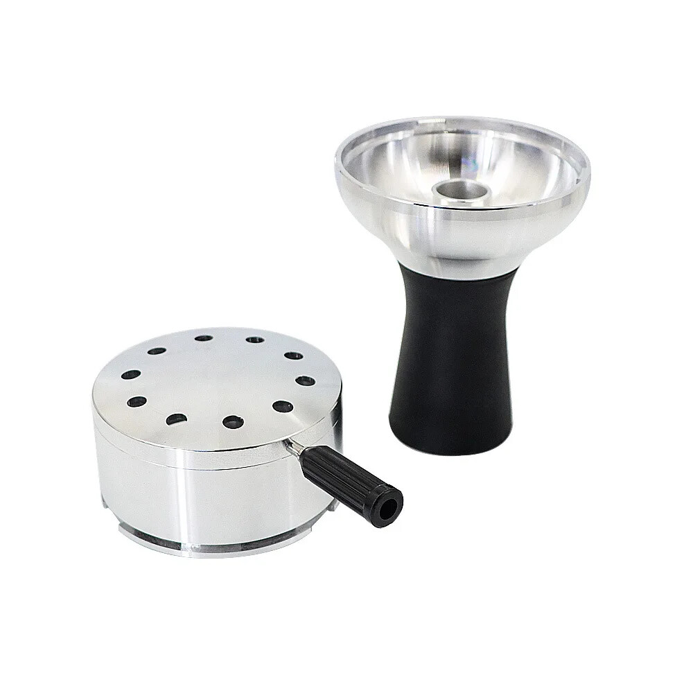 Arabian Shisha Hookah Bowl Charcoal Holder Pot Carbon Head Metal Bowls Smoking
