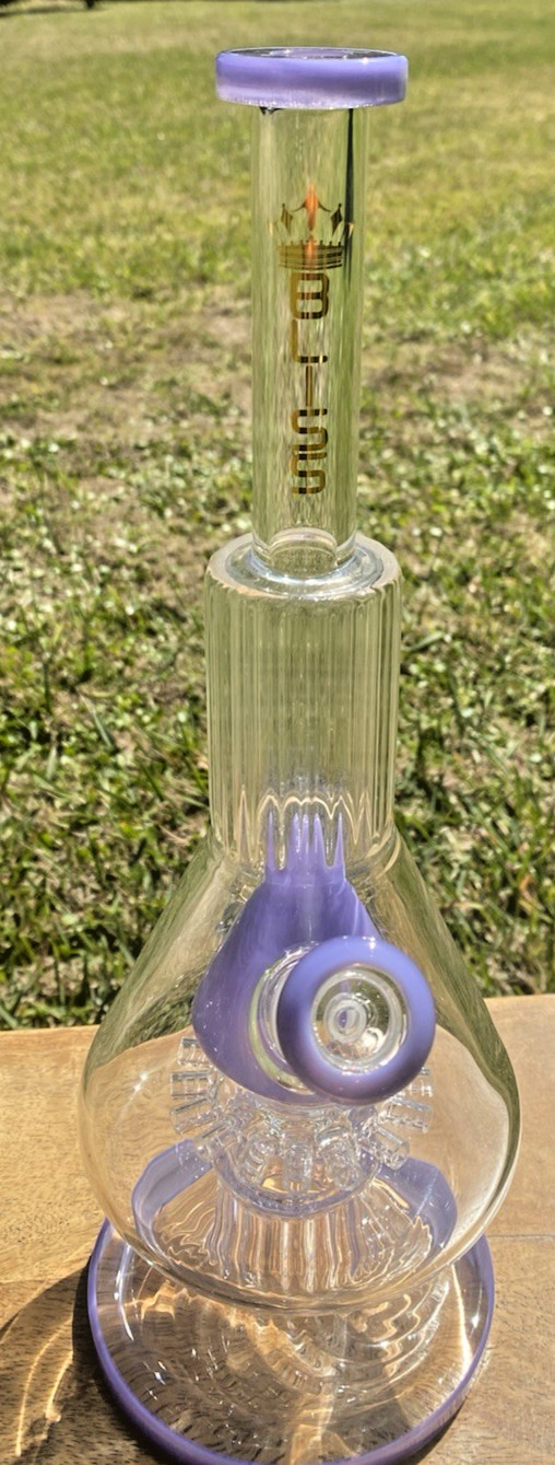 14.5&Prime; BLISS Bong Quality Tobacco Smoking Water Pipe Hookah 5&Prime; base 16 Arm Perc
