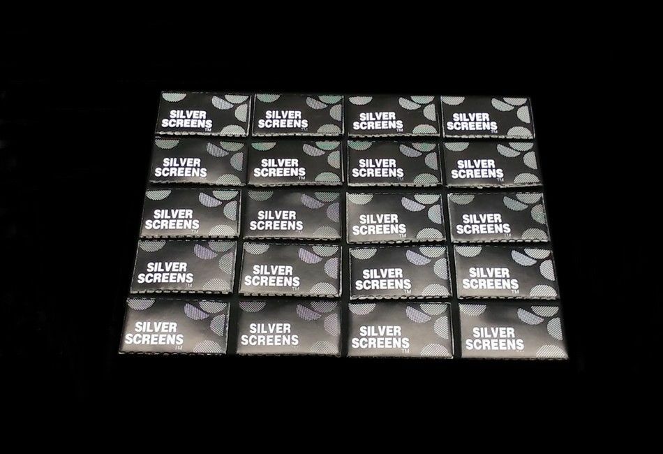 100pcs Silver Pipe Screens For Metal Glass Wooden Acrylic Tobacco Pipe Filters