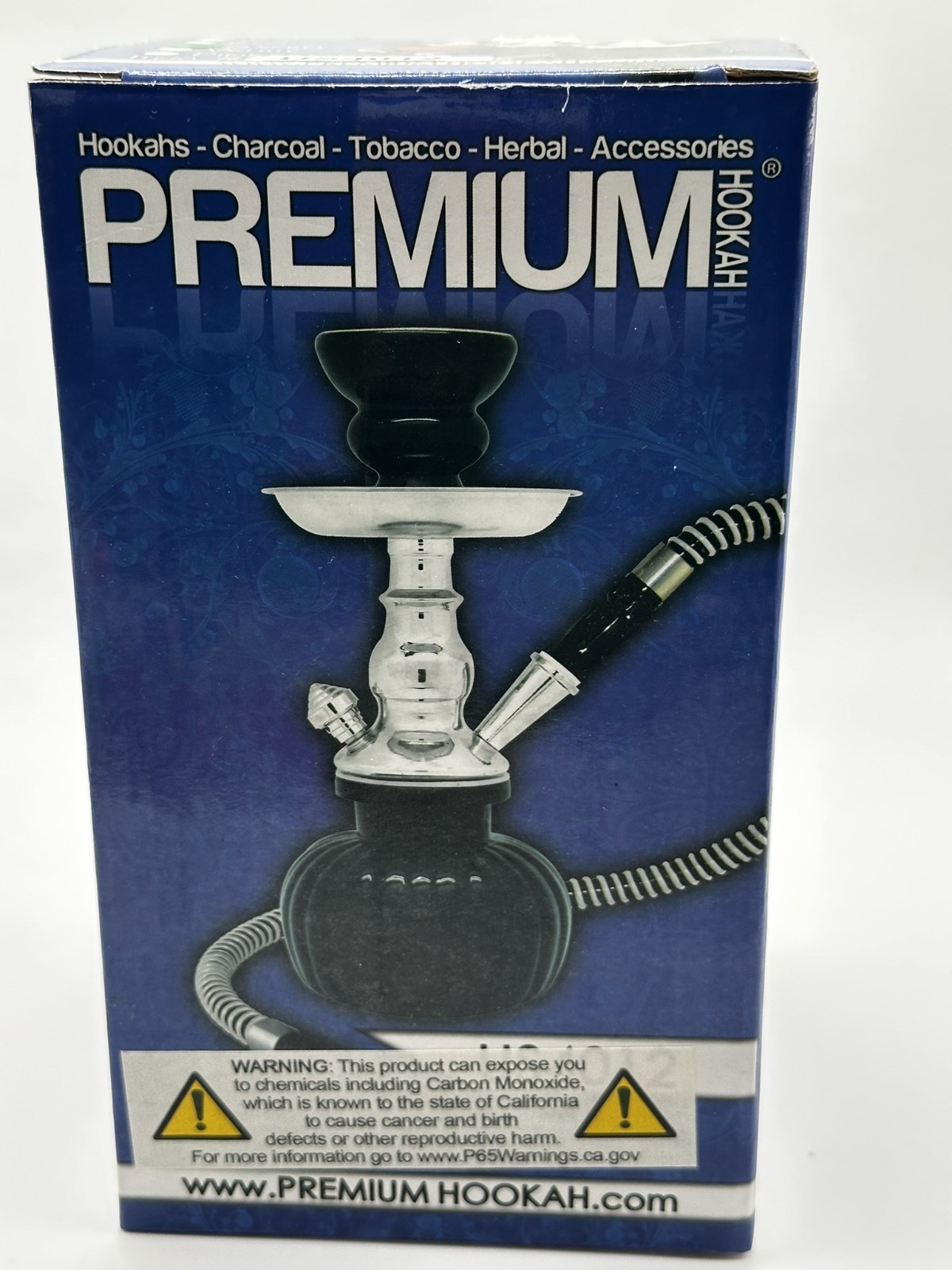 9&Prime; Petite 1 Hose Green Premium Hookah Set–New Open Box