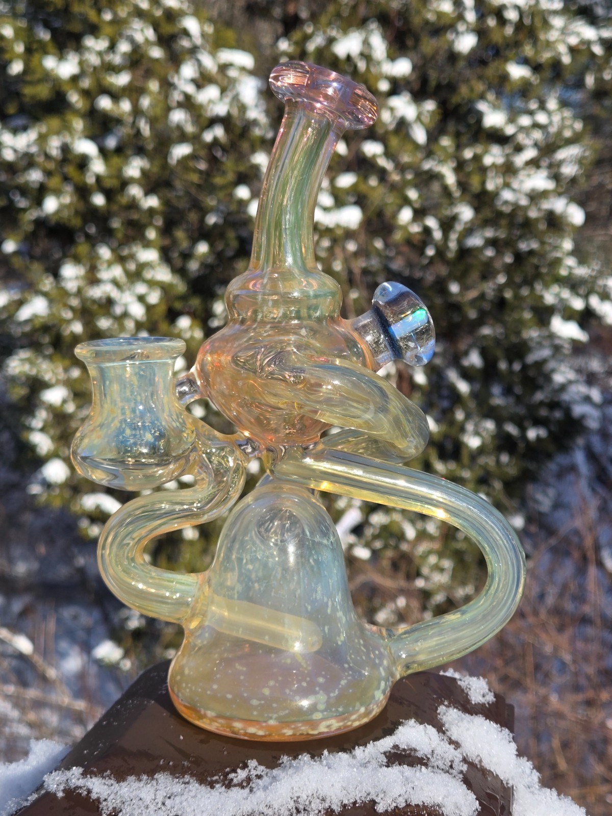 MGS Glass 6.75&Prime; fume tech recycler