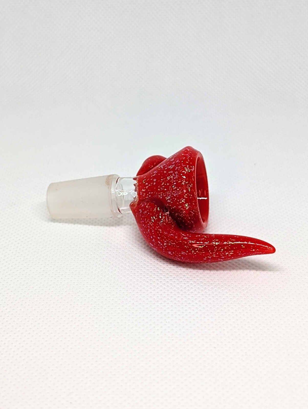 3&Prime; Screen Filter Crushed Opal Inferno Horn Bowl 14mm Funnel Slide Bong Hookah