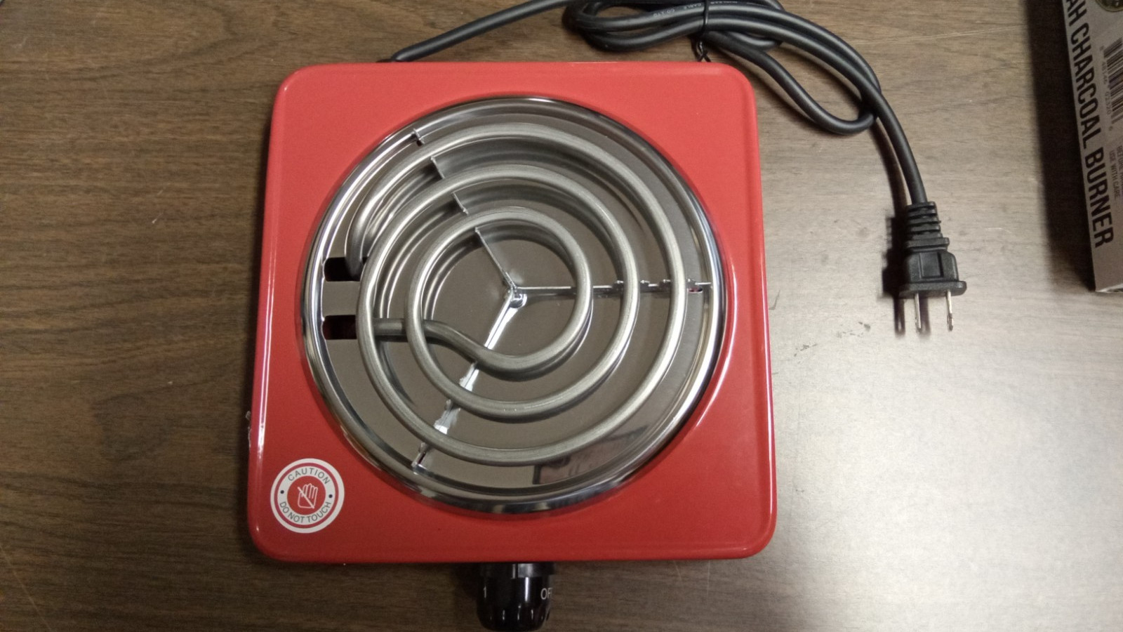 BYO Hookah Charcoal Burner 1000W Electric Single Coil