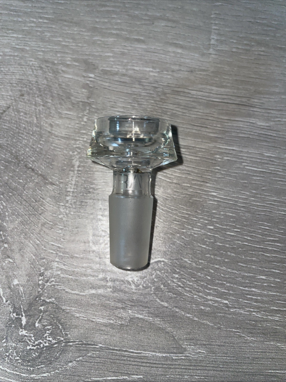 GRAV Labs 14mm Clear Glass Bowl Piece Great Condition