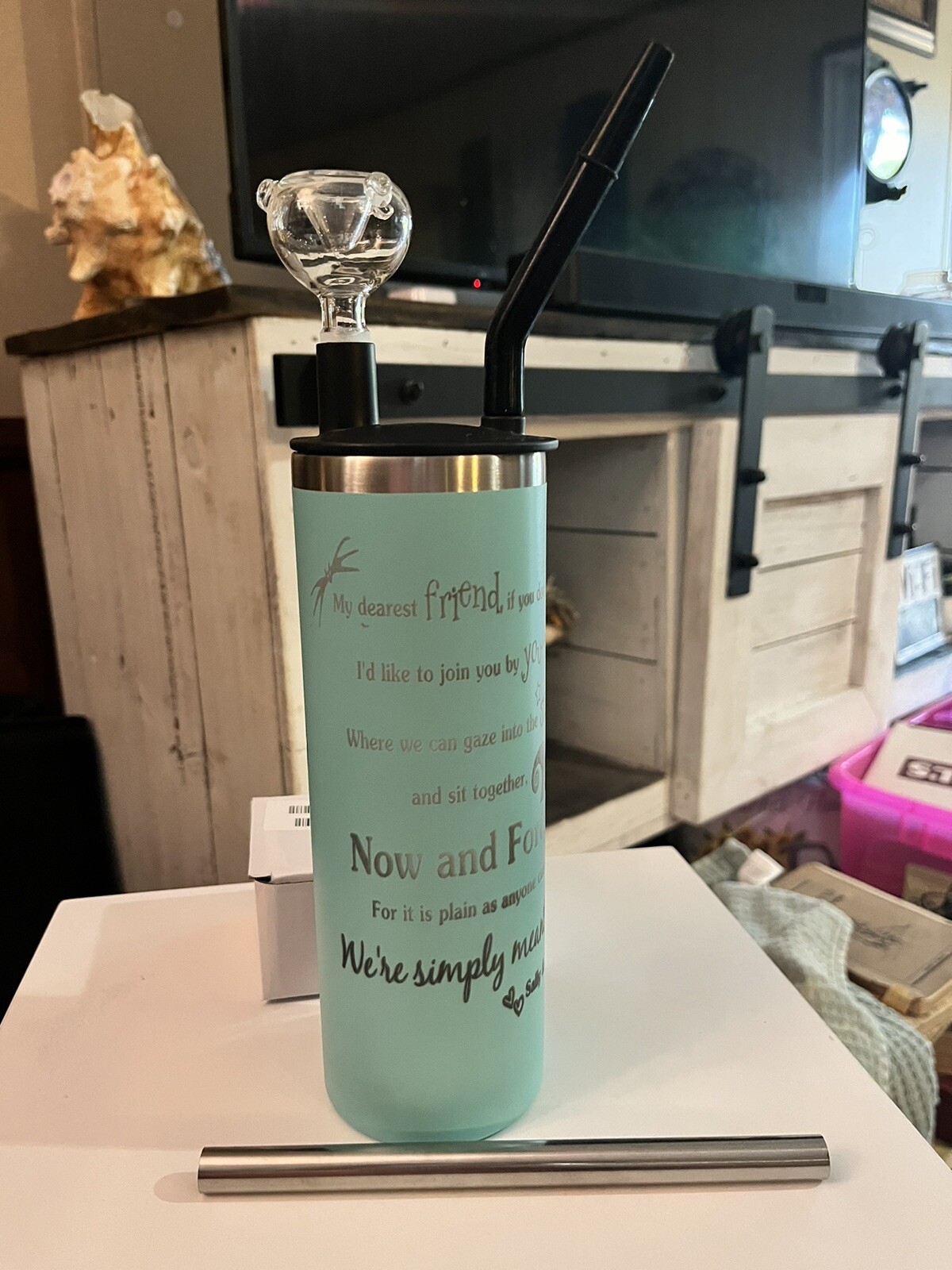20oz Tumbler Hookah Topper-
