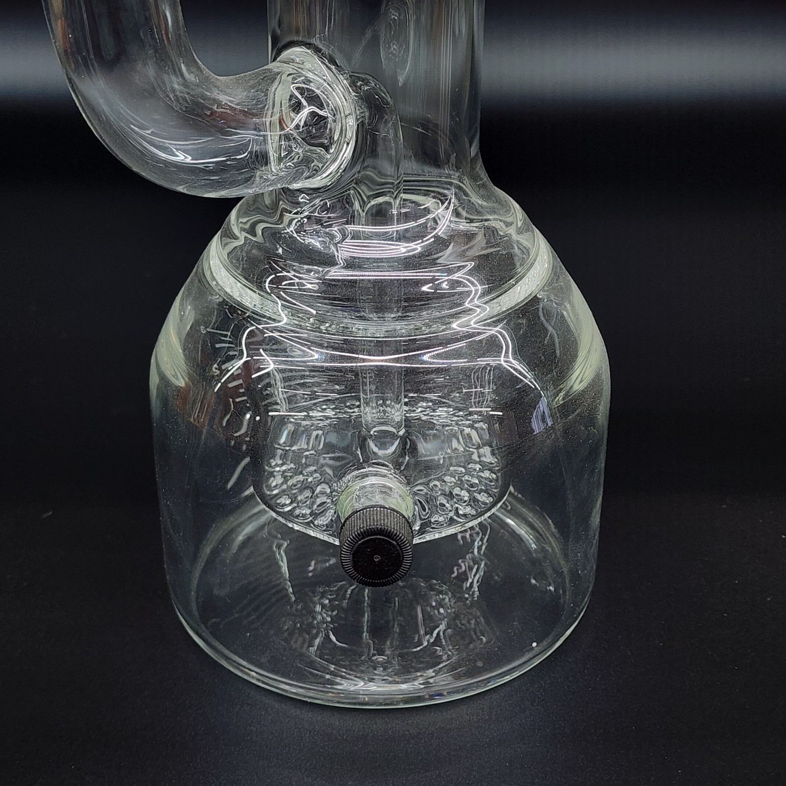 HiSi GK2 18&Prime; Glass Water Pipe with Diffused Downstem