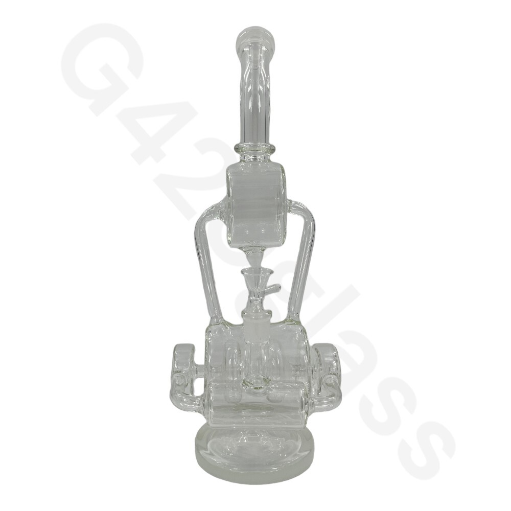 🔥 15 Inch LOOKAH Transparency Water Pipe | Glass Bong Hookah Bong