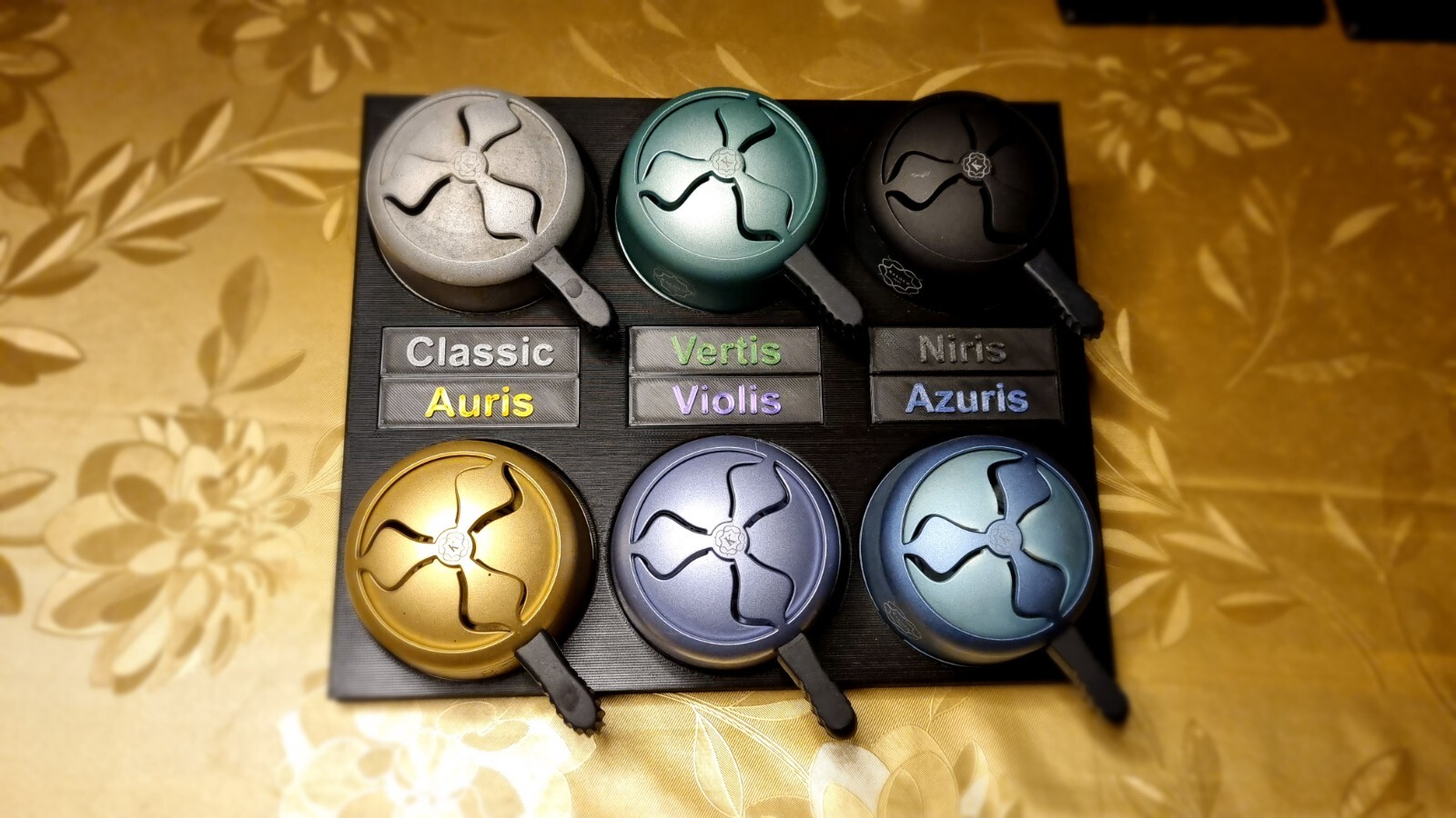 Kaloud Colored Set – 6 Unique Heat Management Devices – Used
