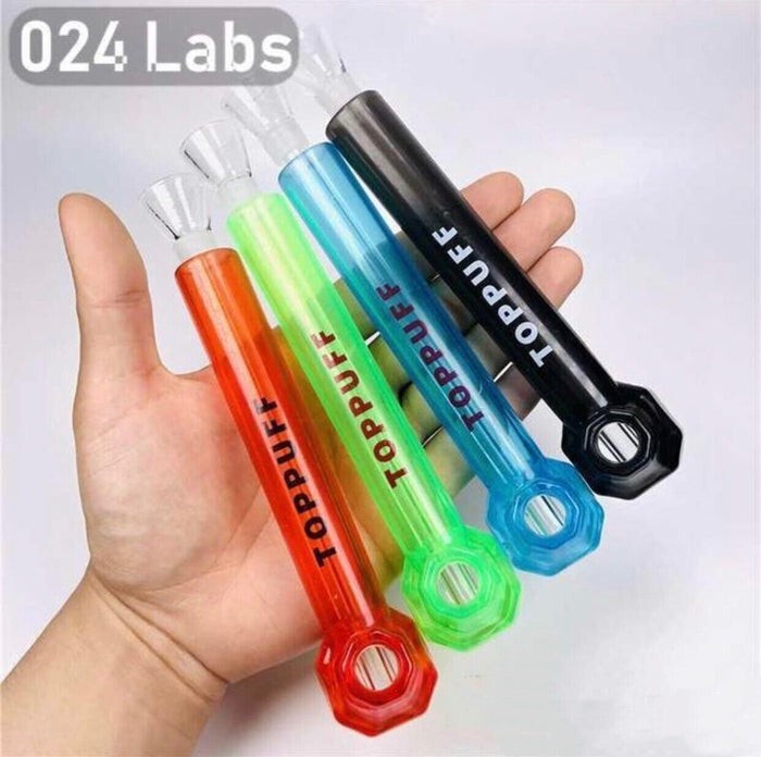 5 Units Random Colors Top Puff Premium Portable Hookah Bottle Water Bong