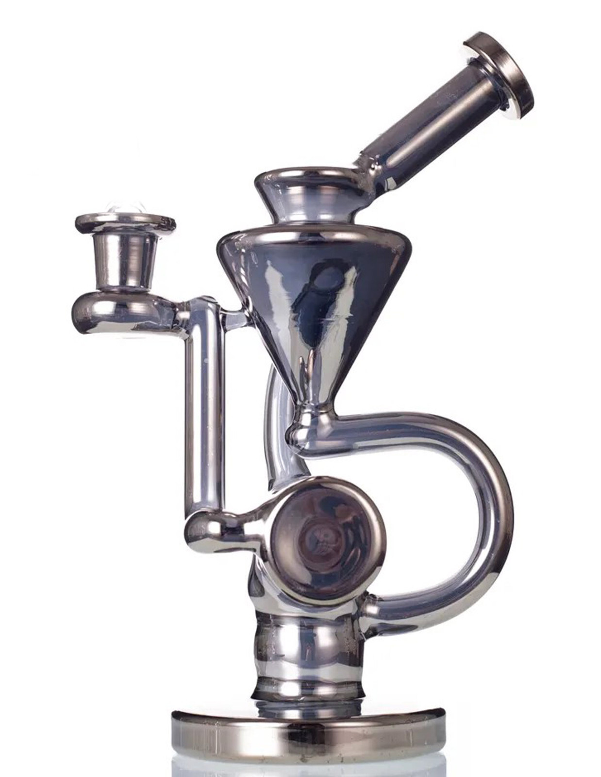 8&Prime; inch Recycler Glass Water Bong Rig