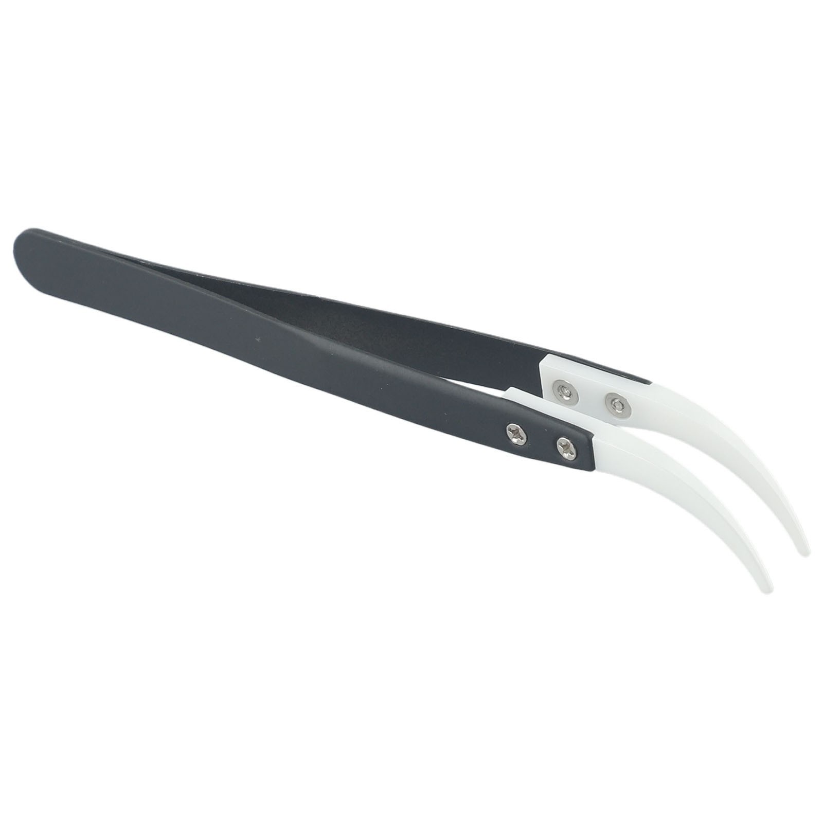 3pcs Non Conductive Ceramic Tweezers Anti-Static Reverse Tweezers Heat Resistant