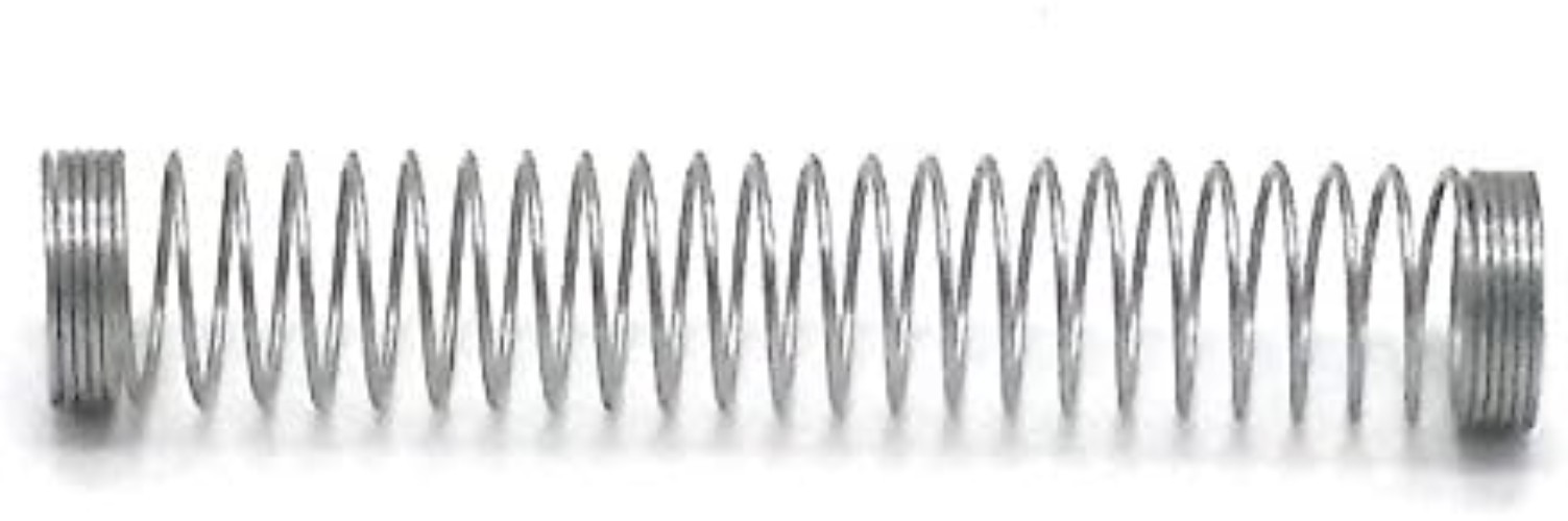 Elegant Silver Shisha Hose Springs Set – 2PCS for Enhanced Hookah Performance