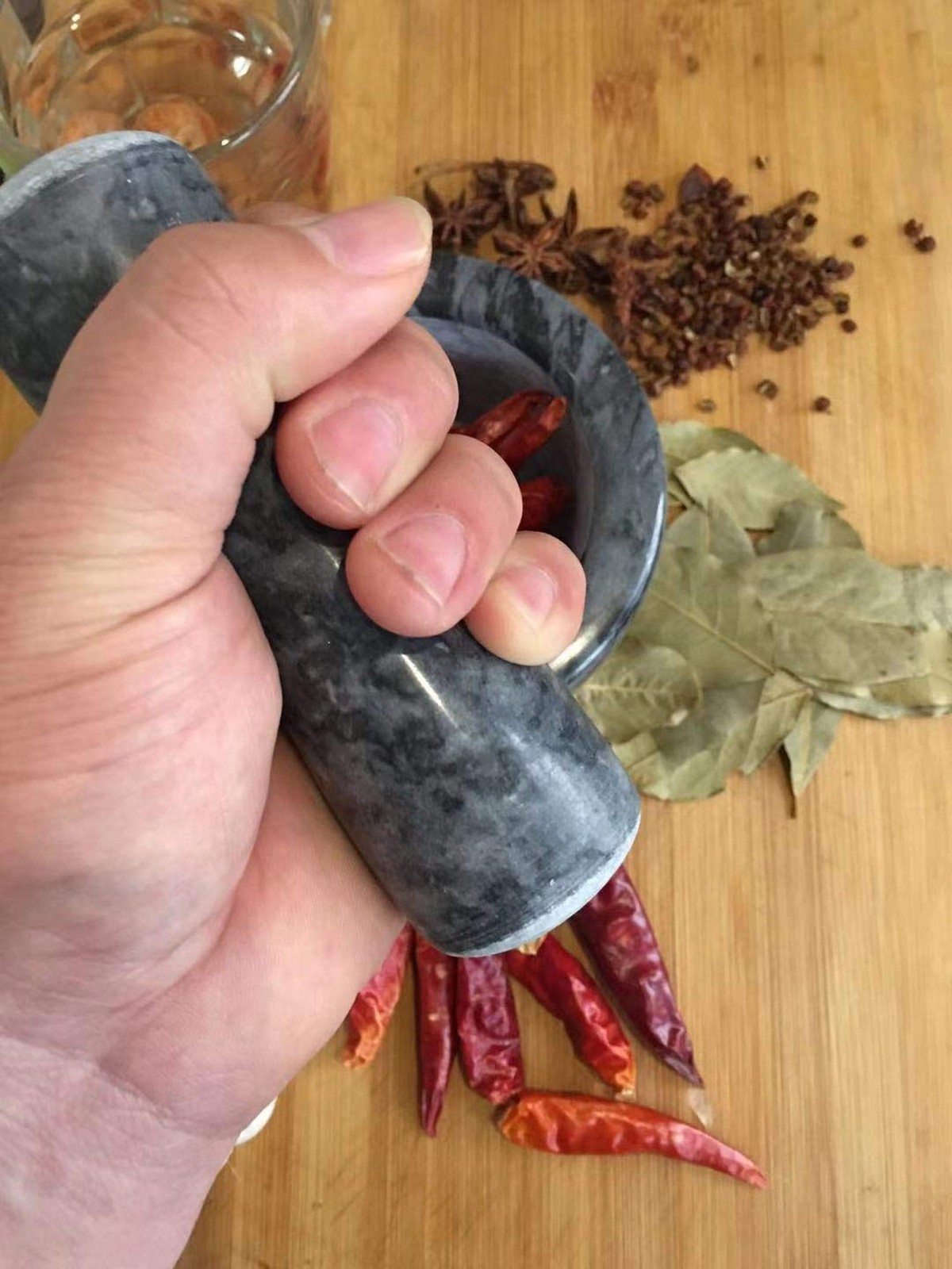 Granite Replacement Pestle (Only Pestle [Mortar is not Included]) Black