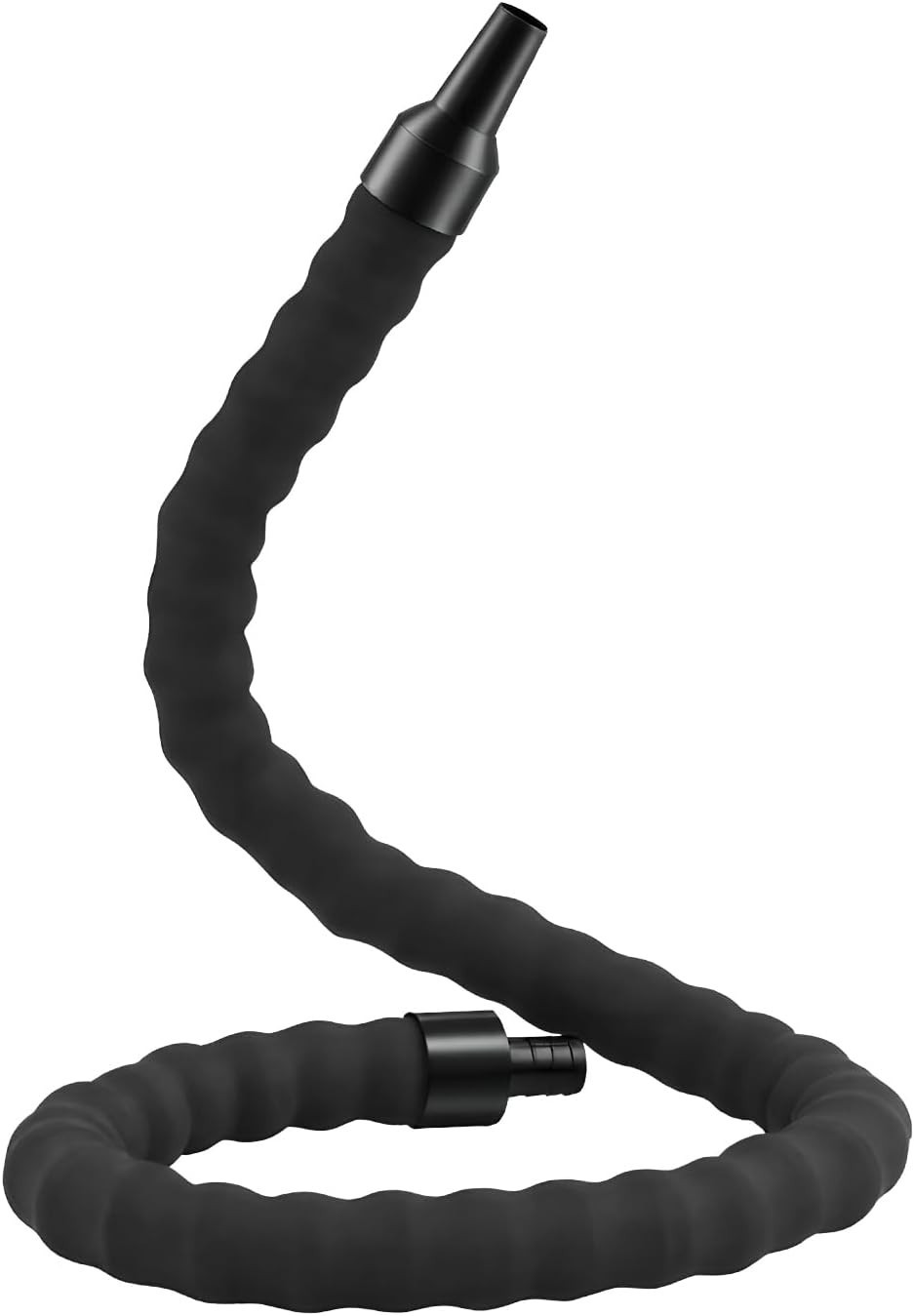 Hands Free Hookah Hose – Flexible Neck Strap with Silicone Tube for Comfortable