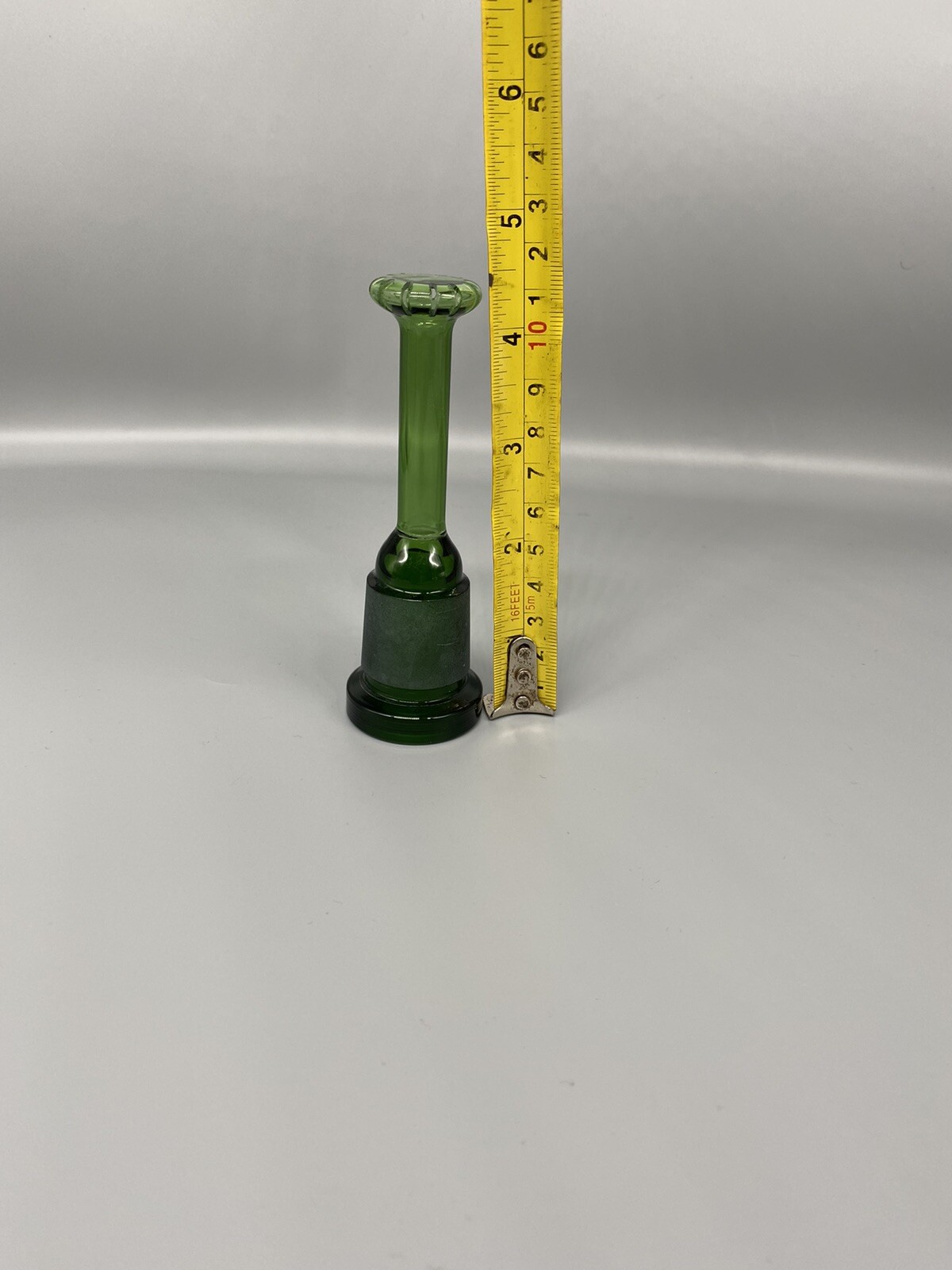 29mm By 18mm Hookah Downstem Showerhead Perc Green 4.5&Prime;