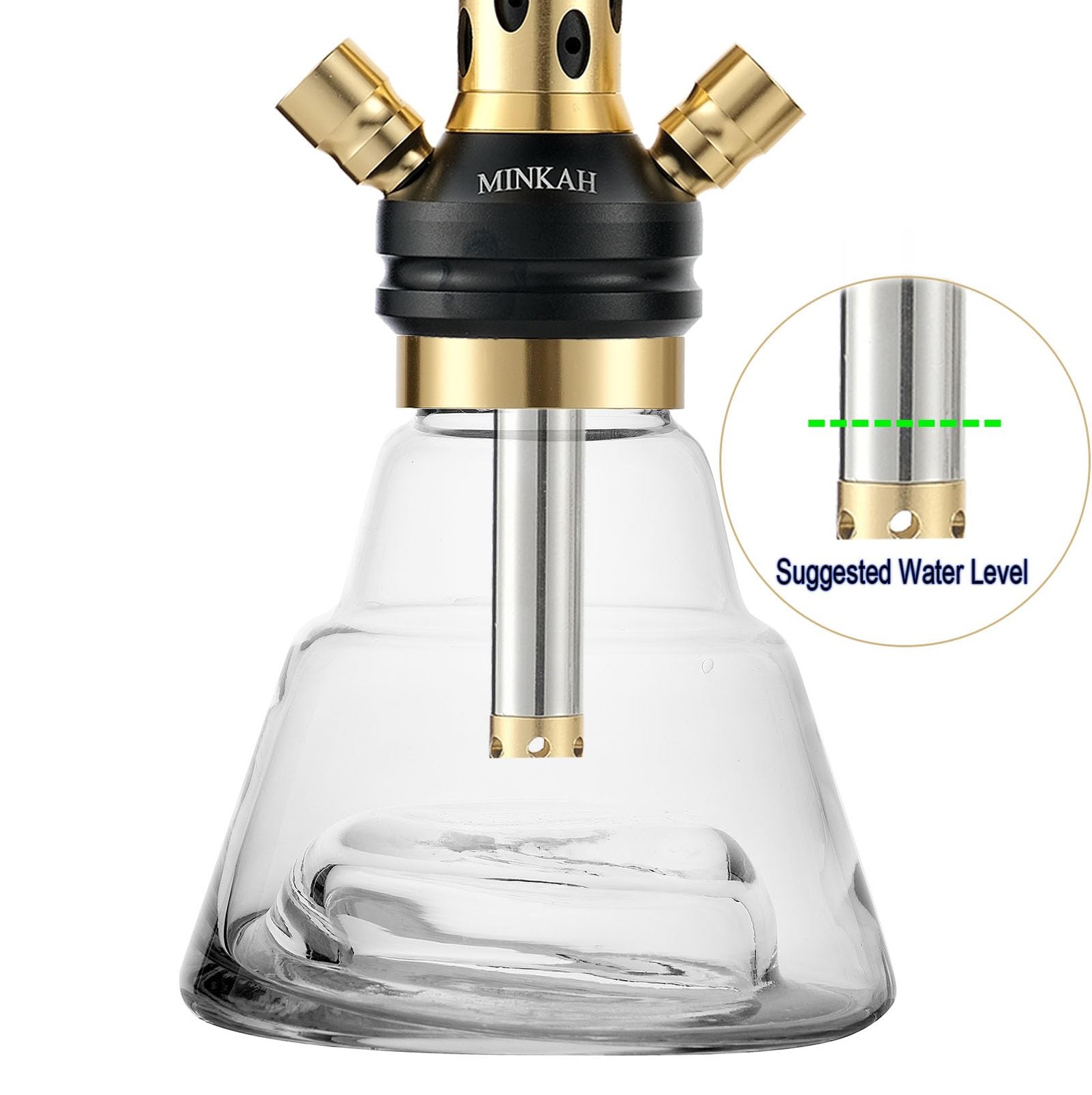 Hookah Set with Everything Upgraded 2 Hose Shisha With Portable Travel Bag LE…