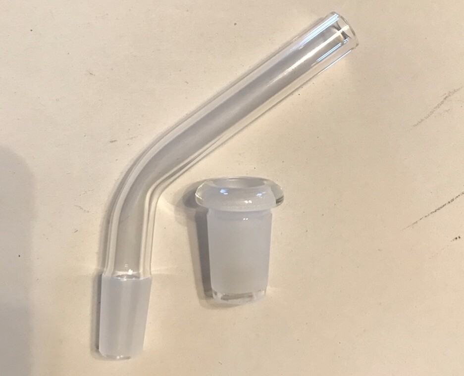 Swiss Downstem Water Pipe Mason Jar Bong 32oz 14mm Bowl Bubbler Mouthpiece