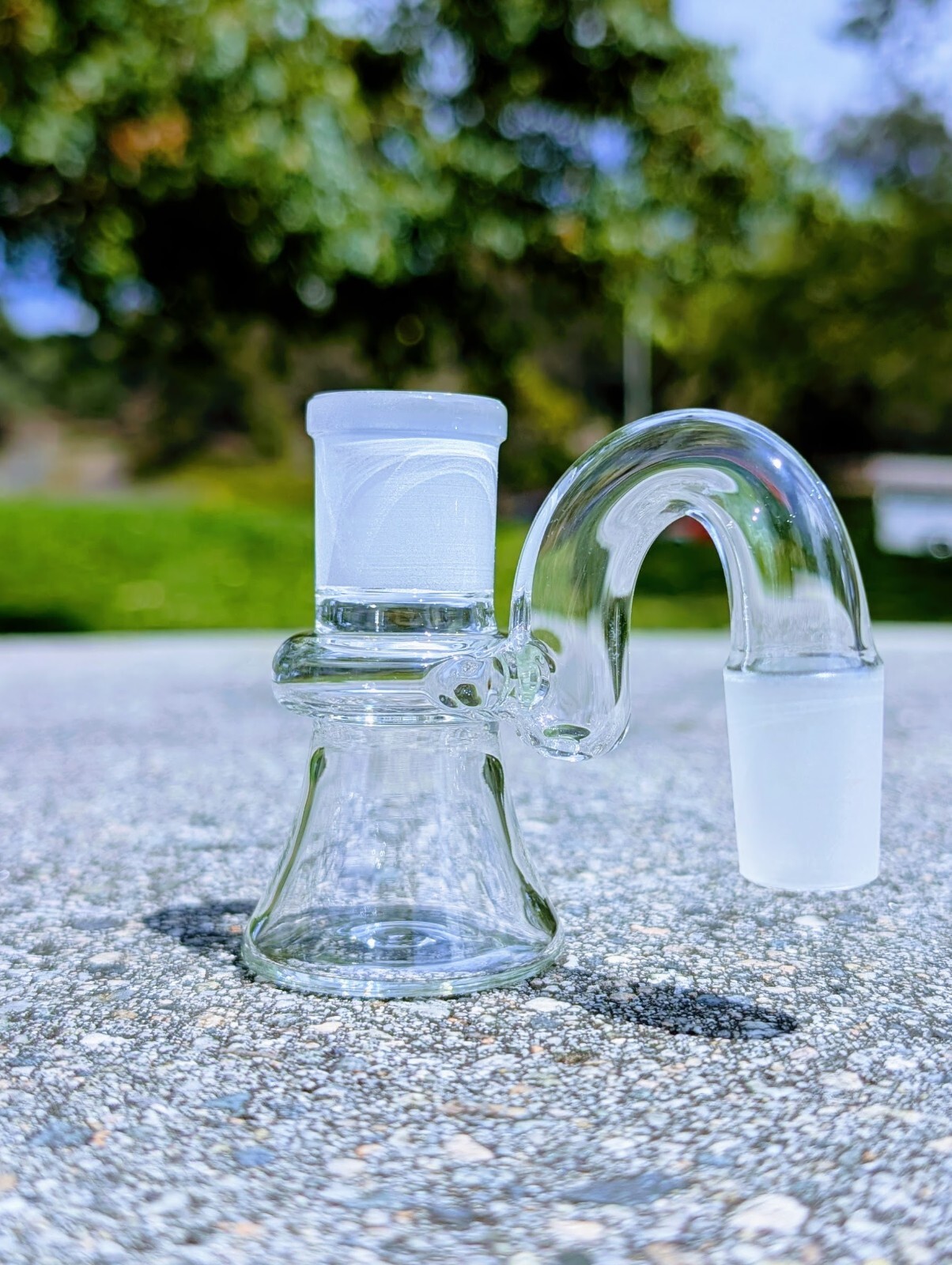 Premium Quality 18mm 90° 180 Degree Dry Ash Catcher Tobacco Water Pipe Bong