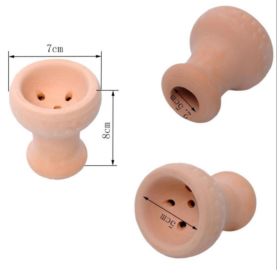Ceramic Shisha Tobacco Bowl Hookah Water Pipe Sheesha Chicha Narghile Accessorie
