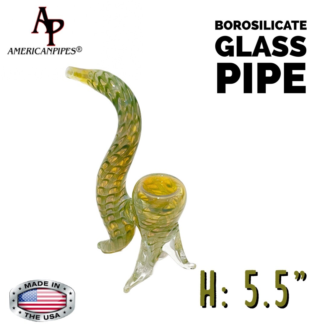 INHALE®️5.5&Prime; QUALITY GLASS WATER PIPE / US MADE
