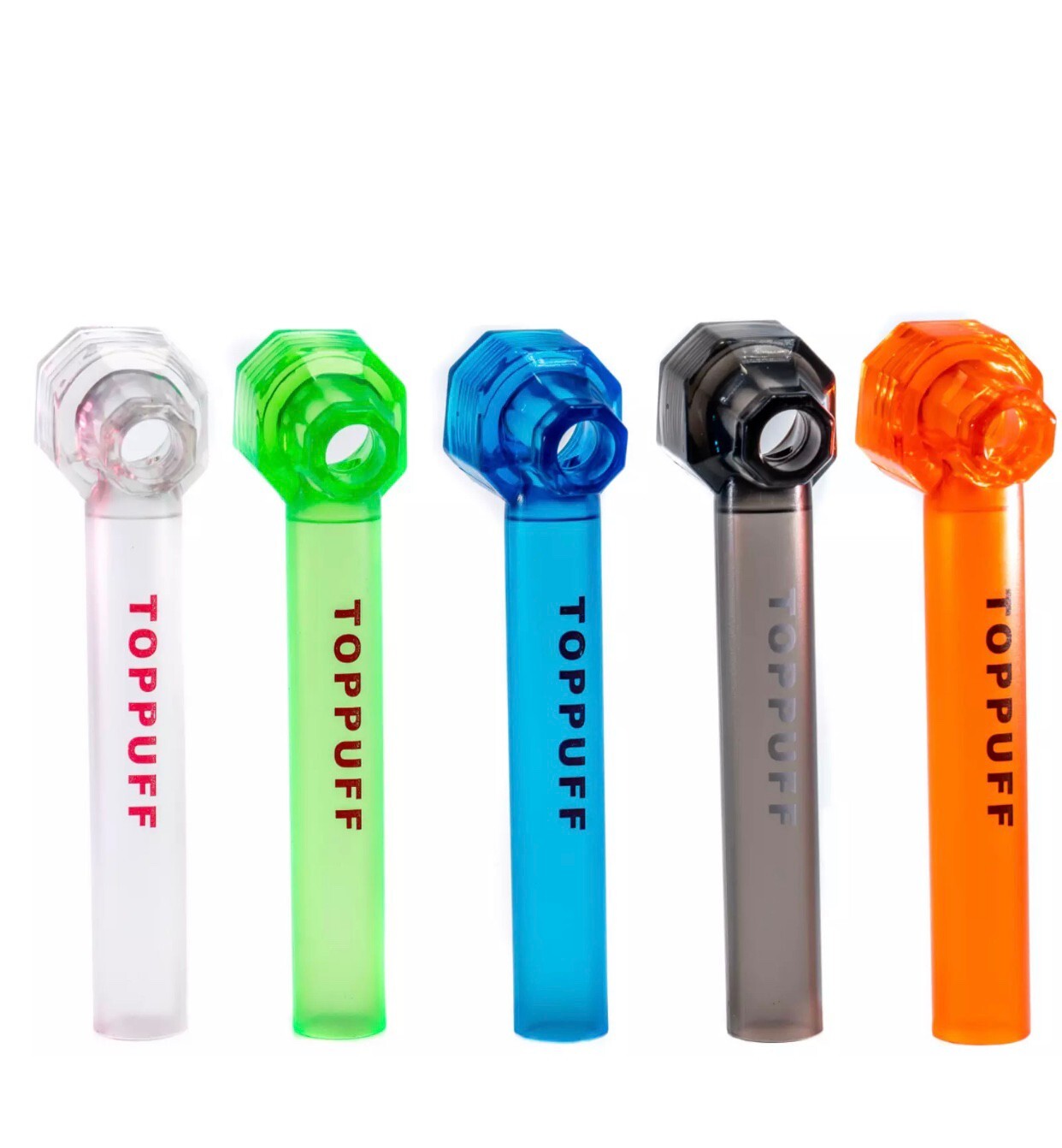 5-Units Random Colors Portable Hookah Bottle Water Glass Bong Filer