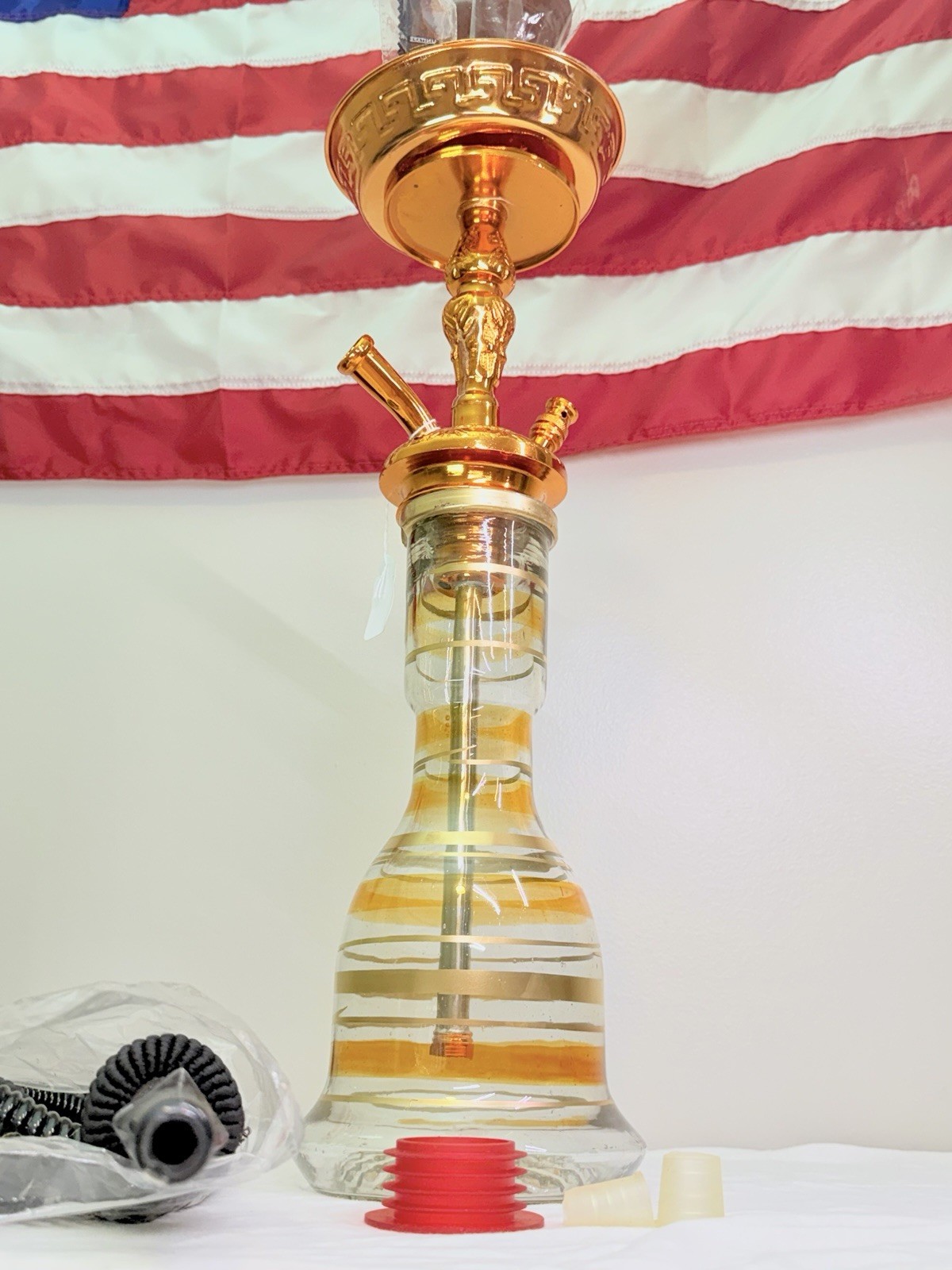 Portable Hookah Shisha Set Complete Kit With Carrying Bag New