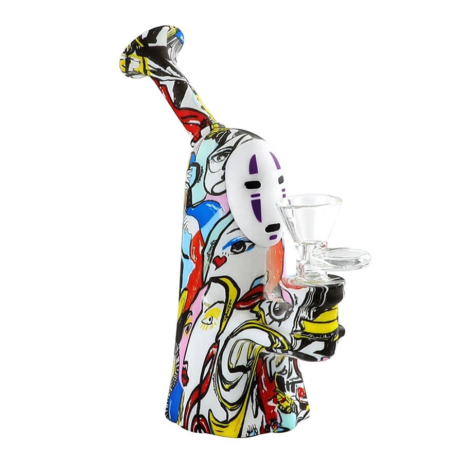 Random Color Silicone Hookah Smoking Bong Shisha Water Pipe Glass Bowl