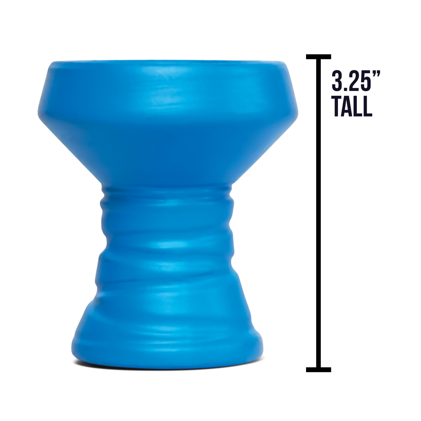 BYO Hookahs Blackstone Hookah Bowl Blue Shisha Pipe + BONUS